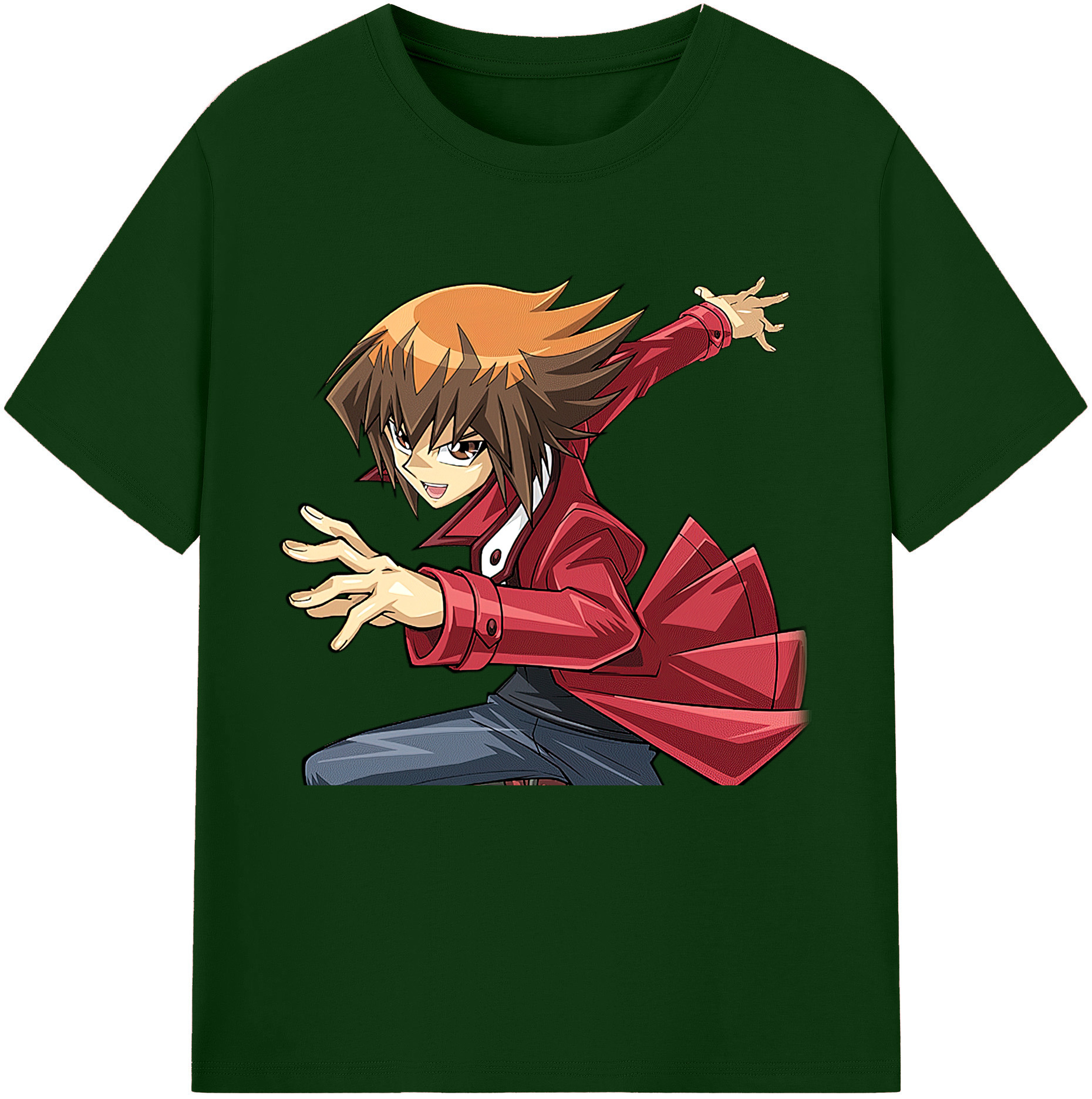 （画像用） 遊☆戯☆王 Yu-Gi-Oh! 綿100％半袖Tシャツ（フロントプリント）